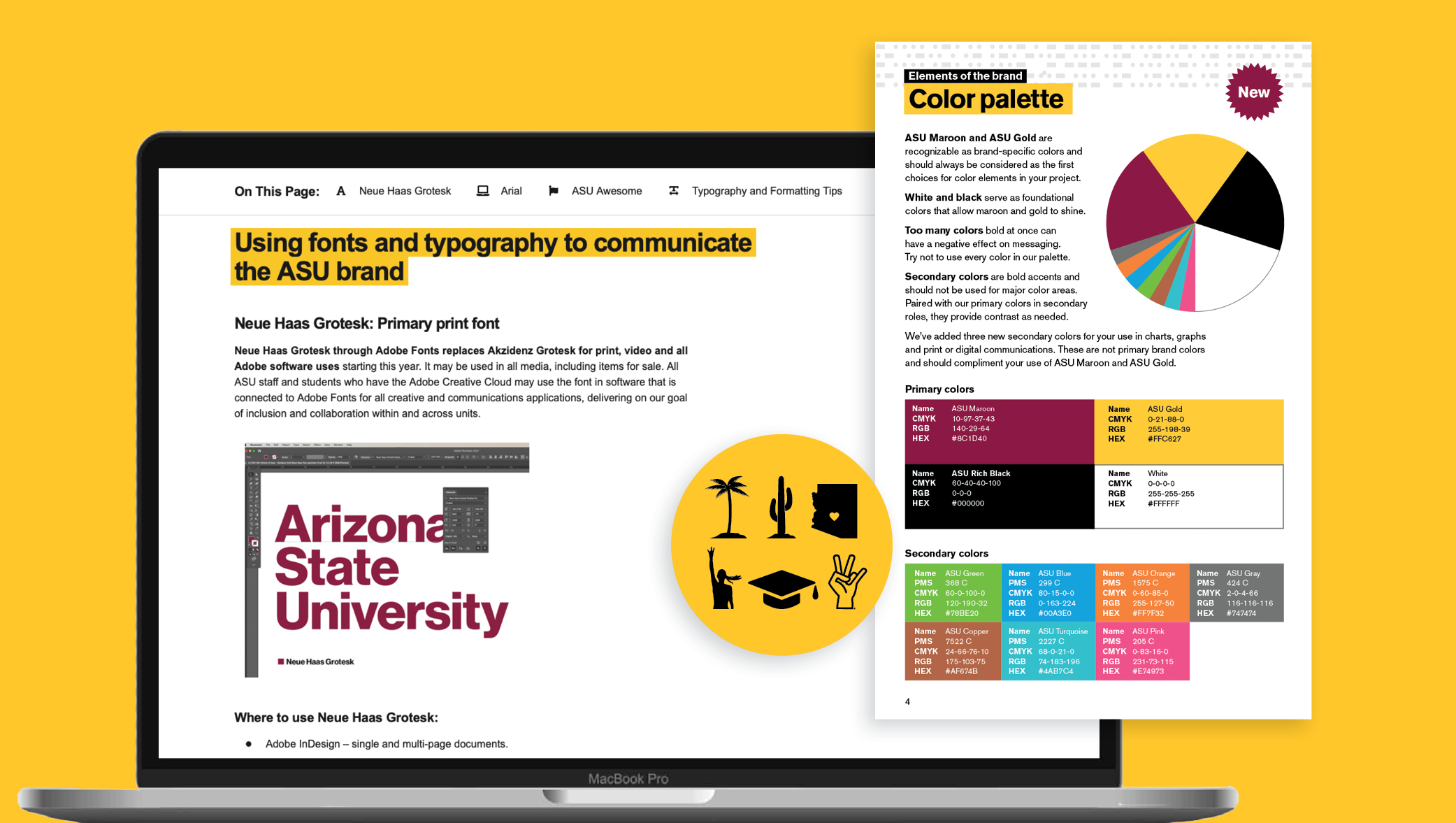 Introducing new visual elements for an evolving brand