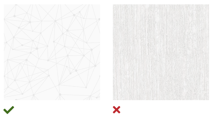 pattern vs texture image