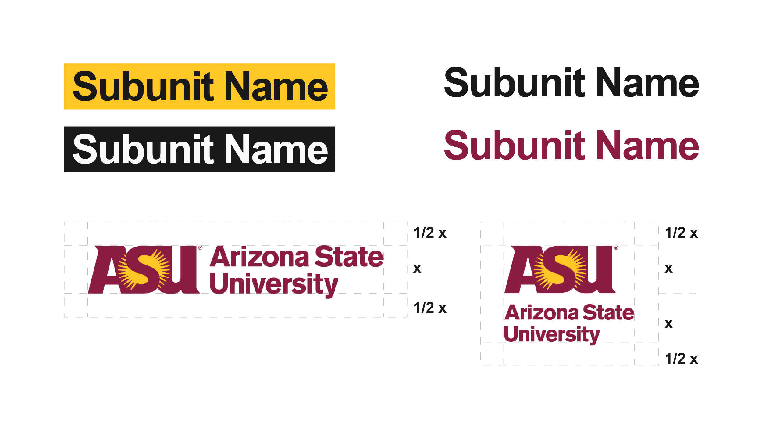 Unit logos