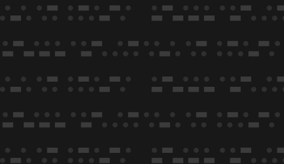 morse code black
